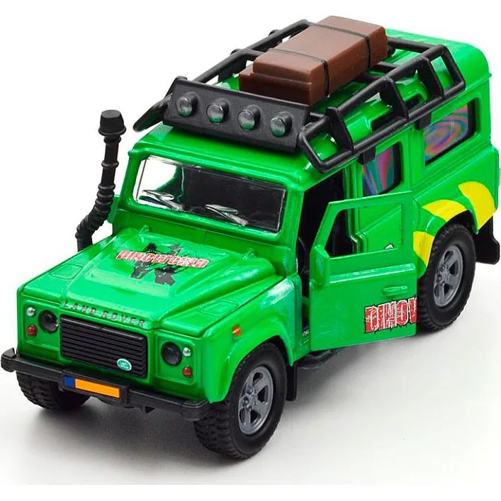 Игровой набор – LAND ROVER (с прицепом и динозавром) 520178.270 (Маш6514)