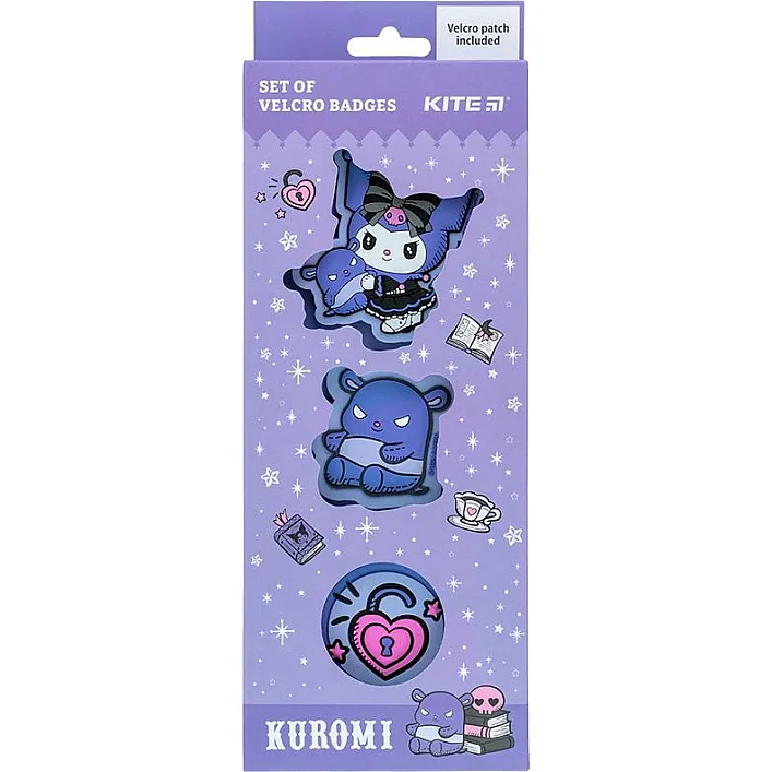 Набор бейджев на липучках "TokiDoki" (3 шт)