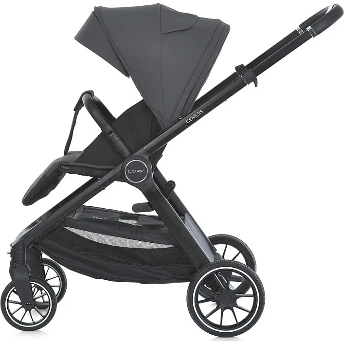 Коляска дитяча універсальна 2 в 1 GENESIS ME 1126 Asphalt Gray