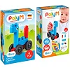Конструктор PolyM Машинки и зверята 6 деталей (760001)