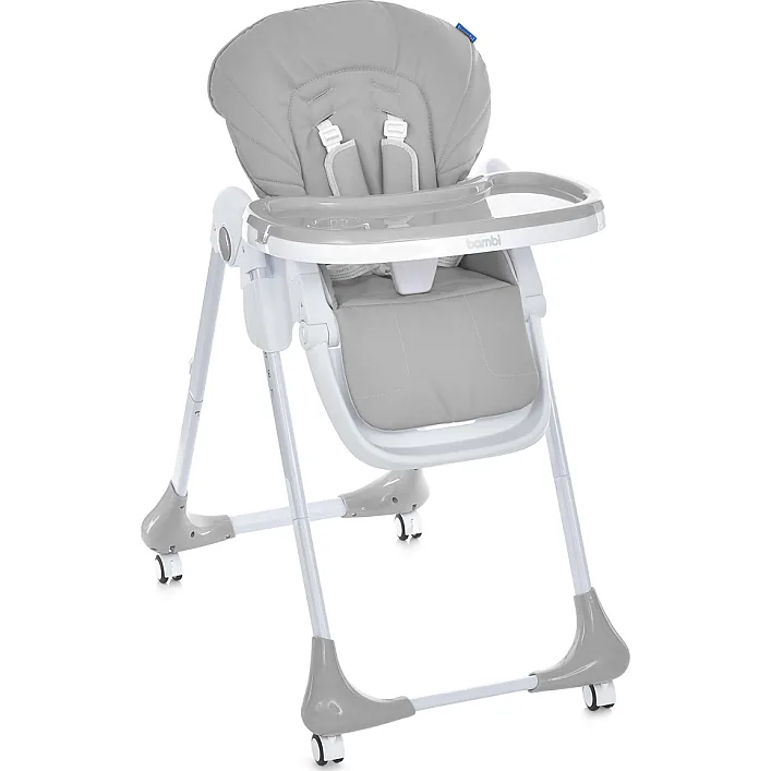 Детский Стульчик для кормления BAMBI (M 3233L Light Gray)