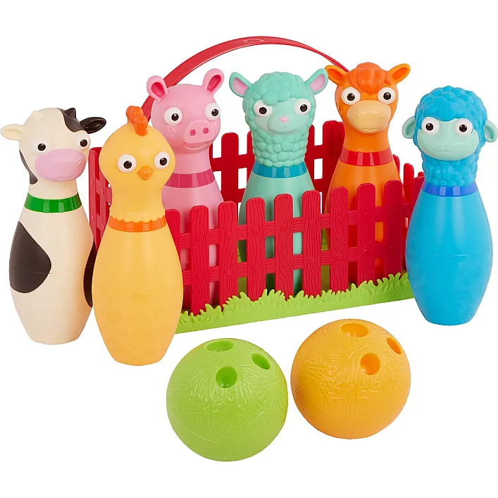 Игровой набор для боулинга - ВЕСЕЛАЯ ФЕРМА BT1802Z (Рез6648)