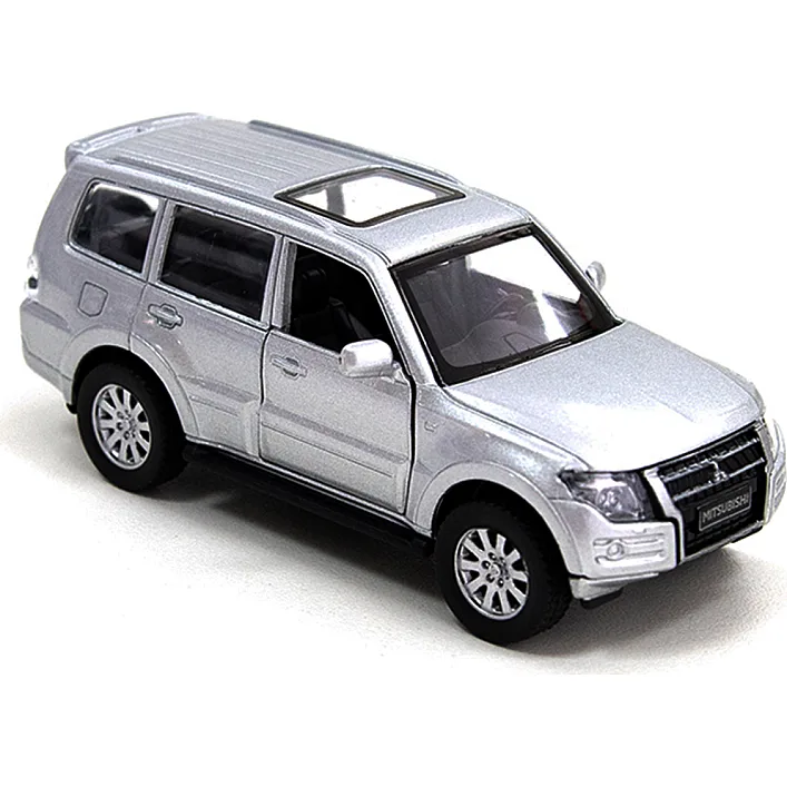 Автомодель - MITSUBISHI PAJERO 4WD TURBO (сріблястий)