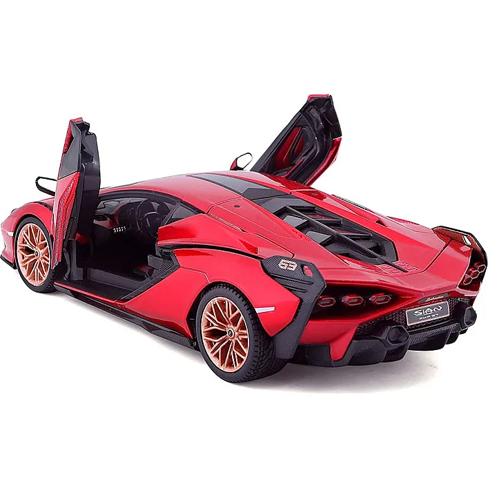 Автомодель - LAMBORGHINI SIÁN FKP 37 (асорті зелений металік, червоний металік, 1:24)