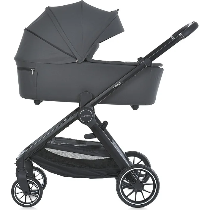 Коляска дитяча універсальна 2 в 1 GENESIS ME 1126 Asphalt Gray