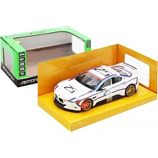 Машина металева 68257A "АВТОПРОМ",1:24 "BMW CSL Hommage R ", батарейки, в коробці 24,5x12,5x10 см