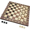 Набір настільних ігор "Шахи, нарди, шашки 3 в 1" Set1 NE-LG-11 ігрове поле 40х40 см