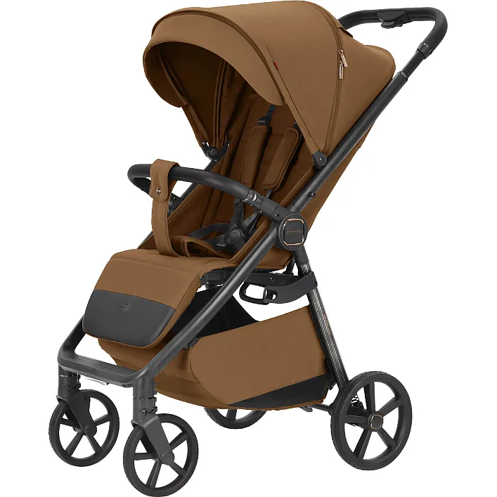 Детская прогулочная коляска CARRELLO Bravo Carbon (CRL-5530 Ginger Beige)