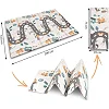 Килимок розкладний дитячий 200 x 150 x 1 см Nukido NK-341 Потяг-Цифри