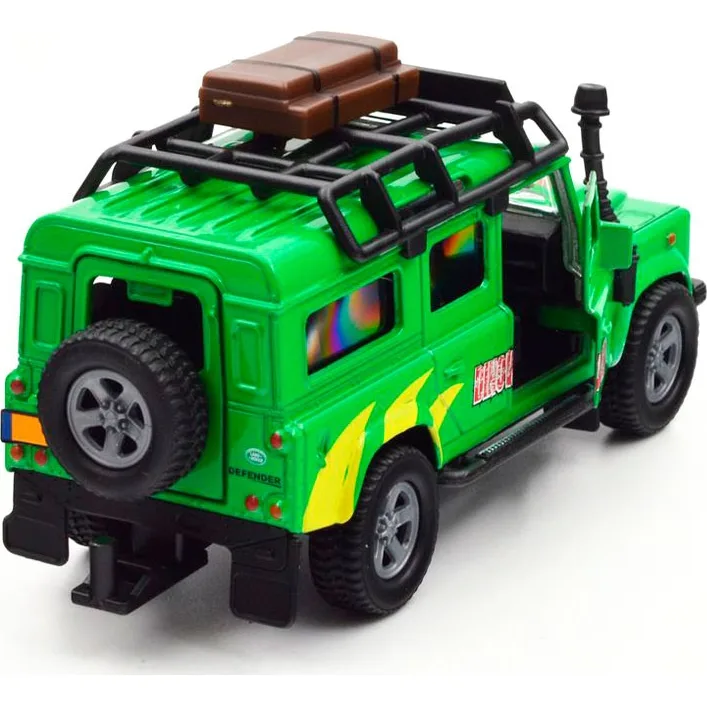 Игровой набор – LAND ROVER (с прицепом и динозавром) 520178.270 (Маш6514)