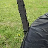 Батут inSPORTline Flea PRO с внутренней сеткой 183 см черный