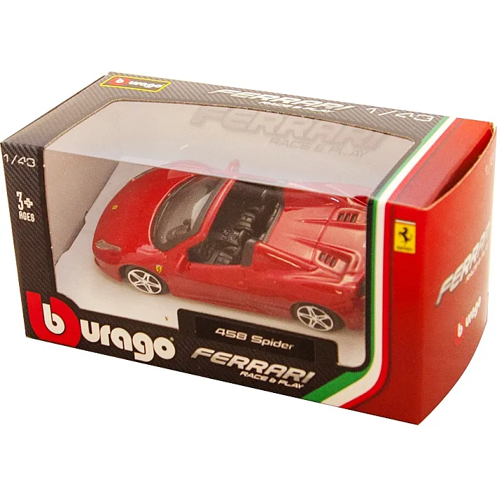 Автомодели – FERRARI Bburago (в ассорт., 1:43) (Маш3600)