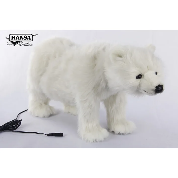 Анимированная игрушка Полярный медведь, L. 48см, HANSA (0776)