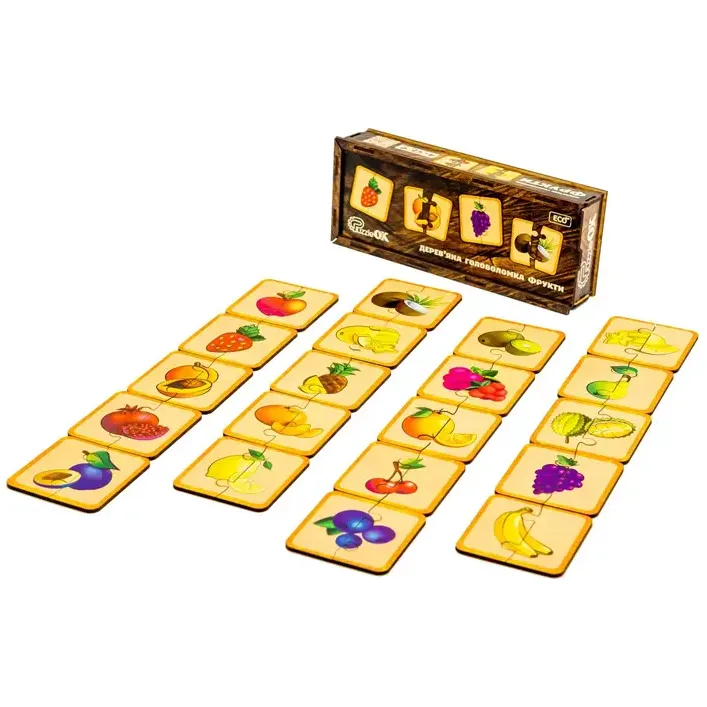 Деревянная головоломка "Фрукты" Puz-36359 PuzzleOk (Дер5996)