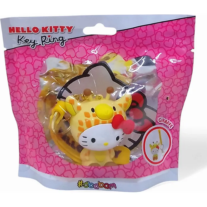 Коллекционная фигурка-брелок серии аниме Hello Kitty (жираф)