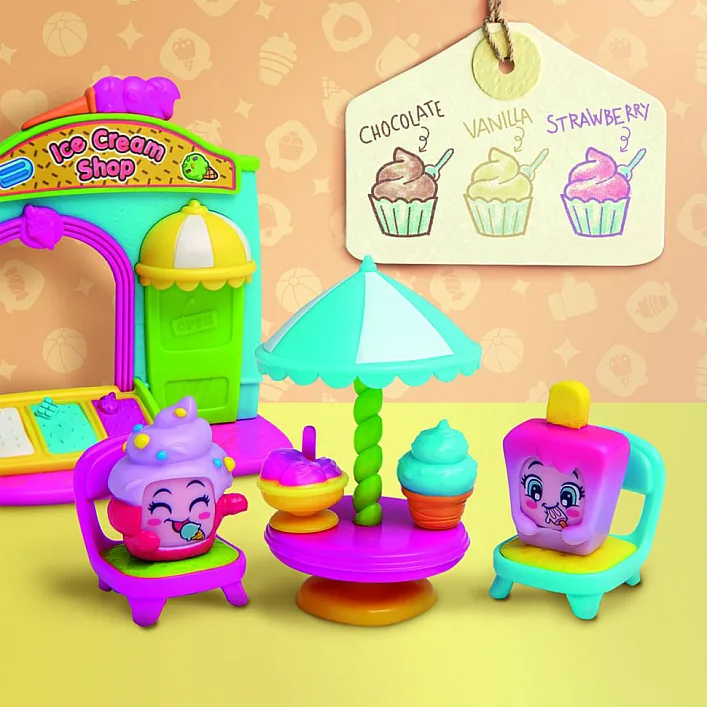 Набір MOJI POPS Джелатерія (2 фігурки, аксесуари) (Різ8229)