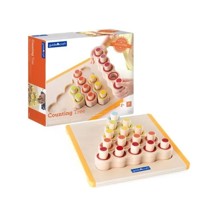 Деревянный сортер Guidecraft Manipulatives Счетное дерево (G6903)