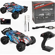 Радиоуправляемая машина HS 18321 (8) аккумулятор 7.4 V, USB-кабель, пульт 2.4 G, противоударный корпус, резиновые шины, скорость до 36 км/ч, в коробке