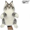 Мягкая игрушка на руку Рысь, серия Puppet, 36 см. высота, Hansa (7948)