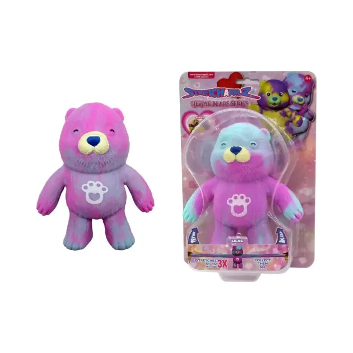 Іграшка-тягнучка Стрейчапалз, іграшка 14см. серія TIE DYE BEARS 988420 (Різ8848)