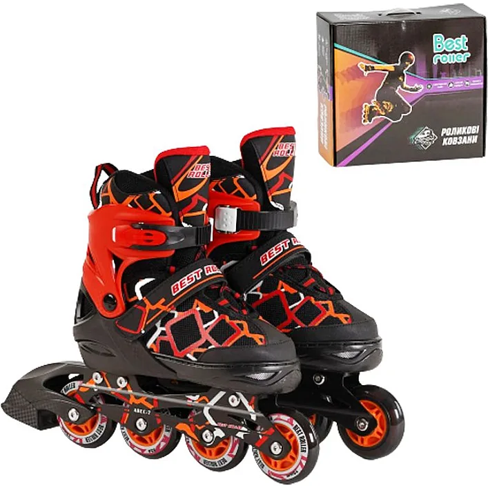Ролики "Best Roller" размер 35-38 М (красный)