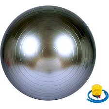Мяч для фитнеса (фитбол) "HMS" 487-626-1-G с насосом 65 см