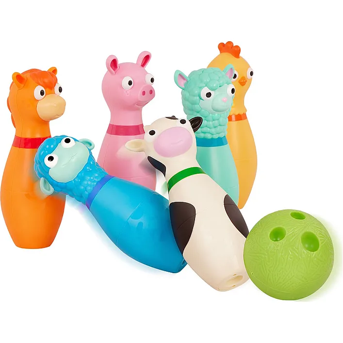 Игровой набор для боулинга - ВЕСЕЛАЯ ФЕРМА BT1802Z (Рез6648)