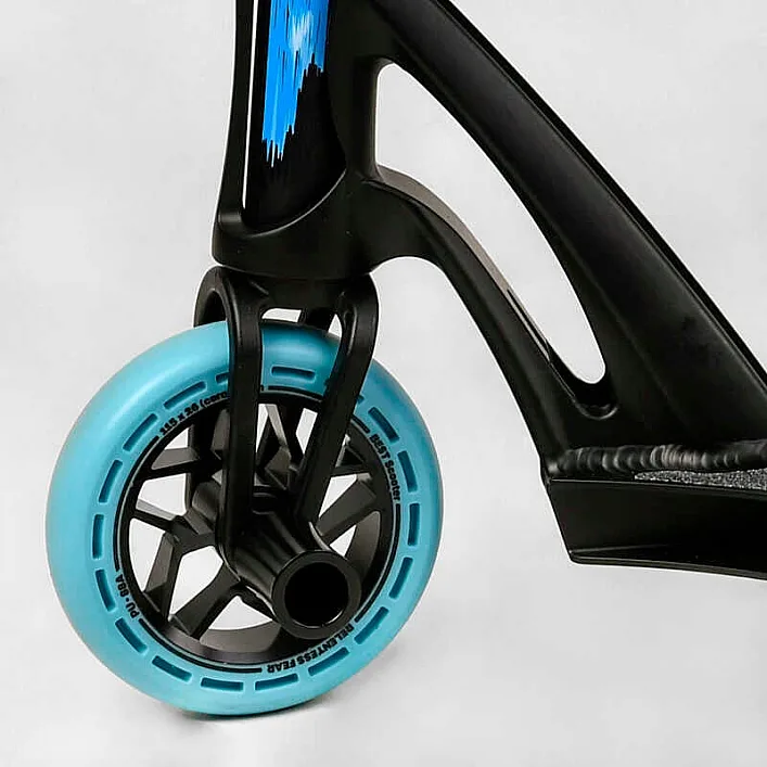 Самокат трюковый МТ-40488 Best Scooter (4) "FEAR", SCS-система, ПЕГИ, алюминиевый диск и дека, колёса PU, d=115мм, ширина руля 58 см