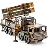 Деревянный 3D конструктор "ЗРК НАСАМС" 160 дет., 160-02397 г. 25*10*6,5 см PuzzleOk (Дер7793)