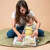 Розвивальна м'яка книжка колекції "Садочок у місті" – БІЗІБУК ЗАЙЧЕНЯТКА