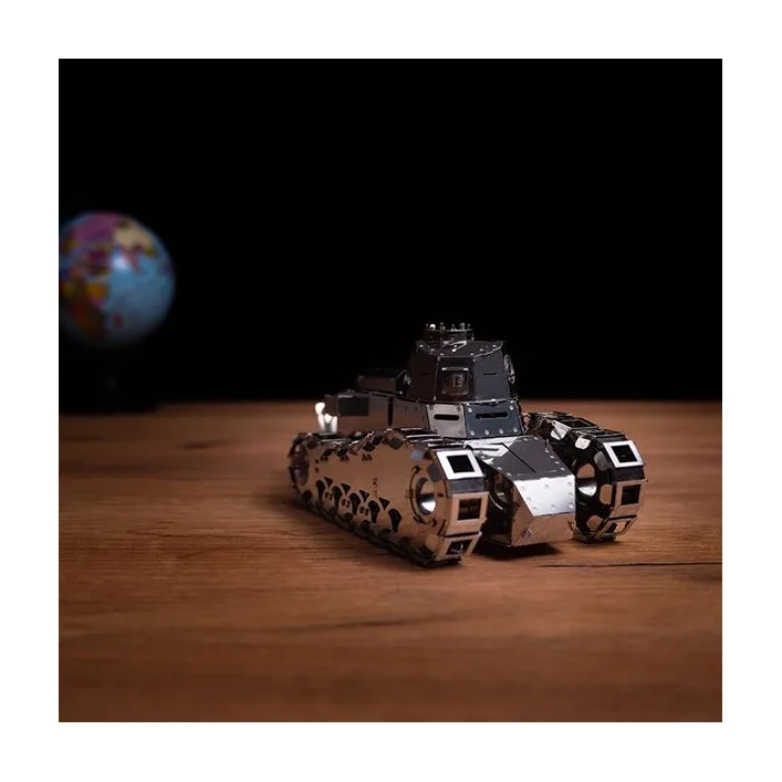 Коллекционная модель-конструктор Metal Time Nimble Fighter Танк Renault FT-17 механический (MT010)