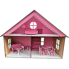 Ляльковий будиночок «LOL HOUSE» Рожевий 31*22*44 см (Дів4534)
