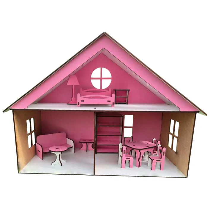 Ляльковий будиночок «LOL HOUSE» Рожевий 31*22*44 см (Дів4534)