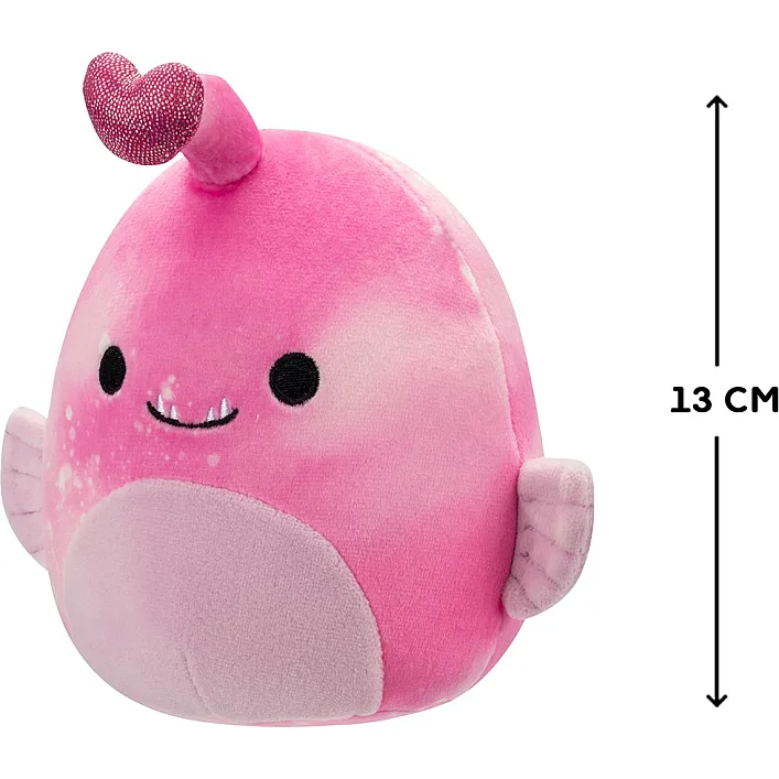 М'яка іграшка SQUISHMALLOWS – РИБА-ВУДИЛЬНИК СІ (13 cm)