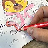 Книжка-раскраска 3-в-1 - Волшебный мир