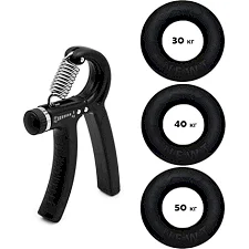 Набор кистевых эспандеров кольцо+эспандер ножницы Power Grip Set1 NE-1587-60