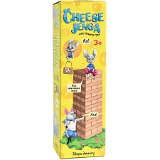 Настольная игра "Cheese Jenga" 30545, 54 бруска