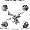 Колекційна модель-конструктор Metal Time Remarkable Douglas Літак DC-3 механічний (MT057)