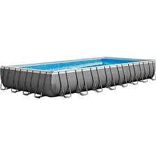 Бассейн каркасный "PREMIUM POOL" INTEX 26378 фильтр-насос, лестница, подстилка, тент