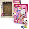 Игрушка штамп с наклейками в коробке (Зайка)