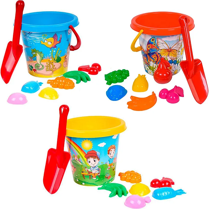 Песочный набор №1 3091 (1) "Technok Toys" ЦІНА ЗА 15 ШТУК В УПАКОВЦІ