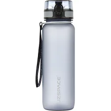 Бутылка для воды UZSPACE 3056(Grey) 1500 мл, серая