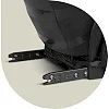 Автокрісло Nukido Louis ISOFIX 15-36 кг, чорно-сіре