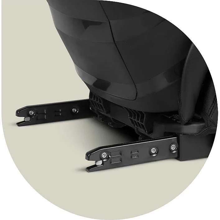 Автокрісло Nukido Louis ISOFIX 15-36 кг, чорно-сіре