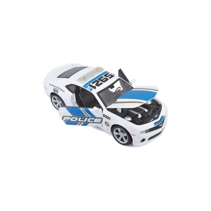Автомодель Maisto 2010 Chevrolet Camaro SS RS Police білий 1:24 (31208 white)