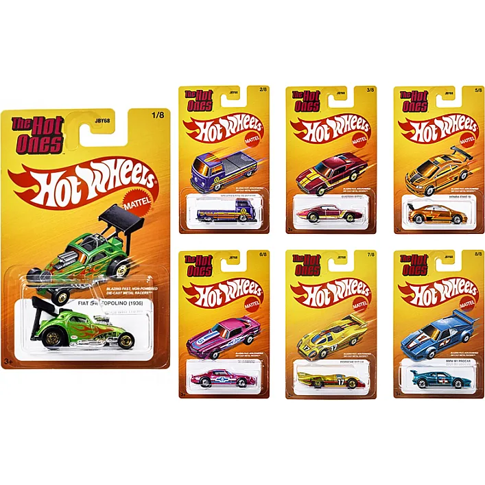 Тематична машинка JBY68 "The Hot Ones" в асортименті Hot Wheels (Маш5649)