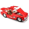 Автомодель - MERCEDES-BENZ 300 SL (1954) (асорті червоний, сріблястий, 1:24)