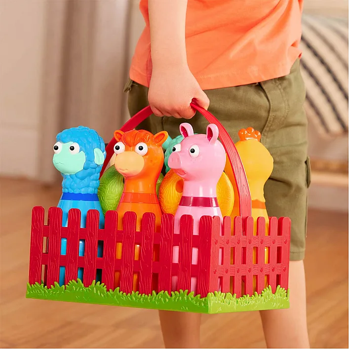 Игровой набор для боулинга - ВЕСЕЛАЯ ФЕРМА BT1802Z (Рез6648)