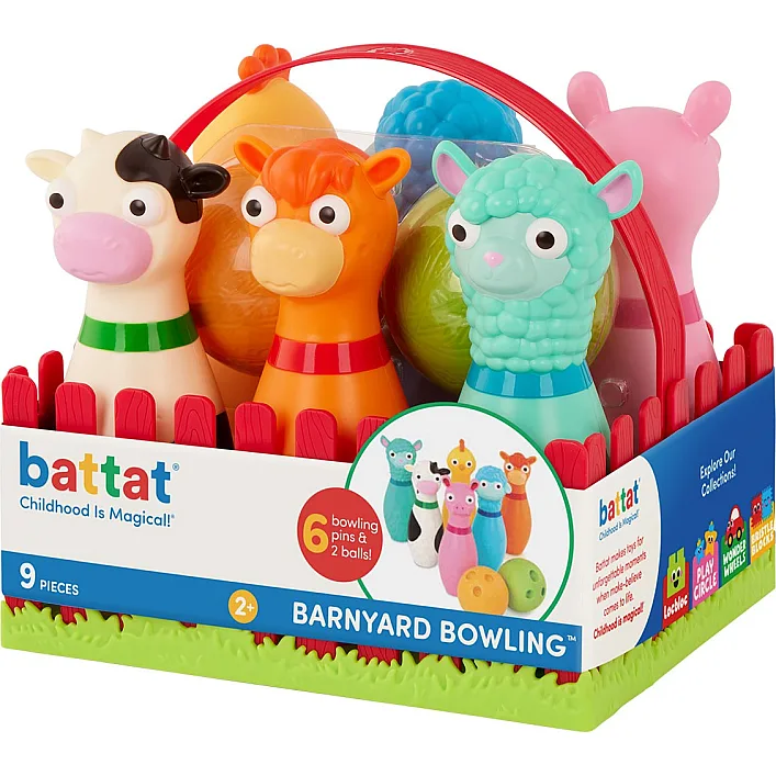 Игровой набор для боулинга - ВЕСЕЛАЯ ФЕРМА BT1802Z (Рез6648)