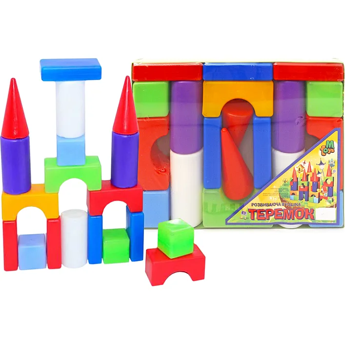 Теремок малый 19дет. в коробке 08081 Mtoys (Укр0230)